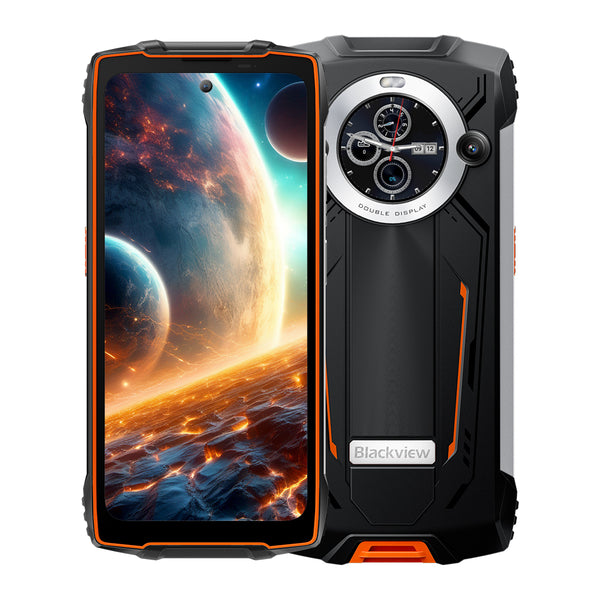 Blackview BV8200 6.5" 120Hz Main & 1.3" Secondary Display 12+256GB Built-in 170LM Flashlight 8800mAh 4G Ruggedized Cellphone