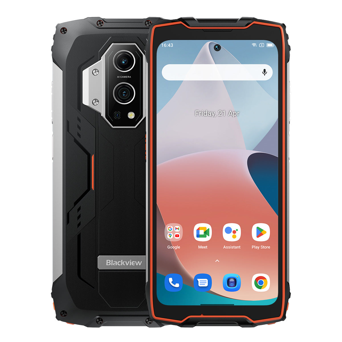 Blackview BV9300 6,7palcový 12+256GB 120Hz displej MediaTek Helio G99 6nm procesor 15080mAh 4G venkovní chytrý telefon