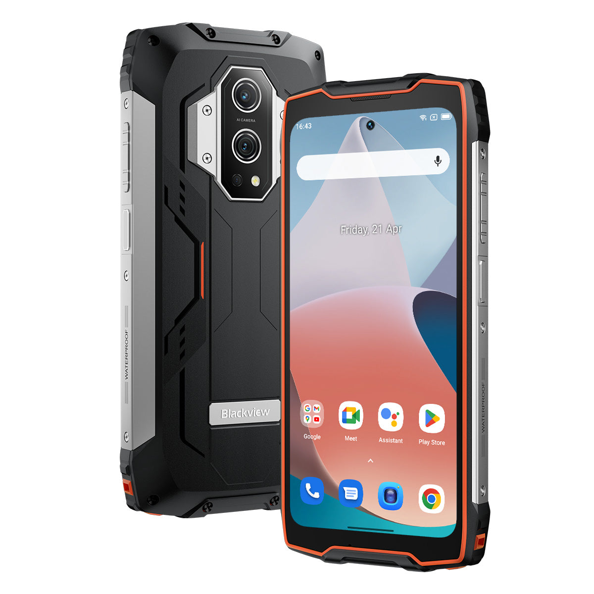 Blackview BV9300 Smartphone Outdoor 4G 6.7 Polegadas 12+256GB Display 120Hz MediaTek Helio G99 CPU 6nm 15080mAh