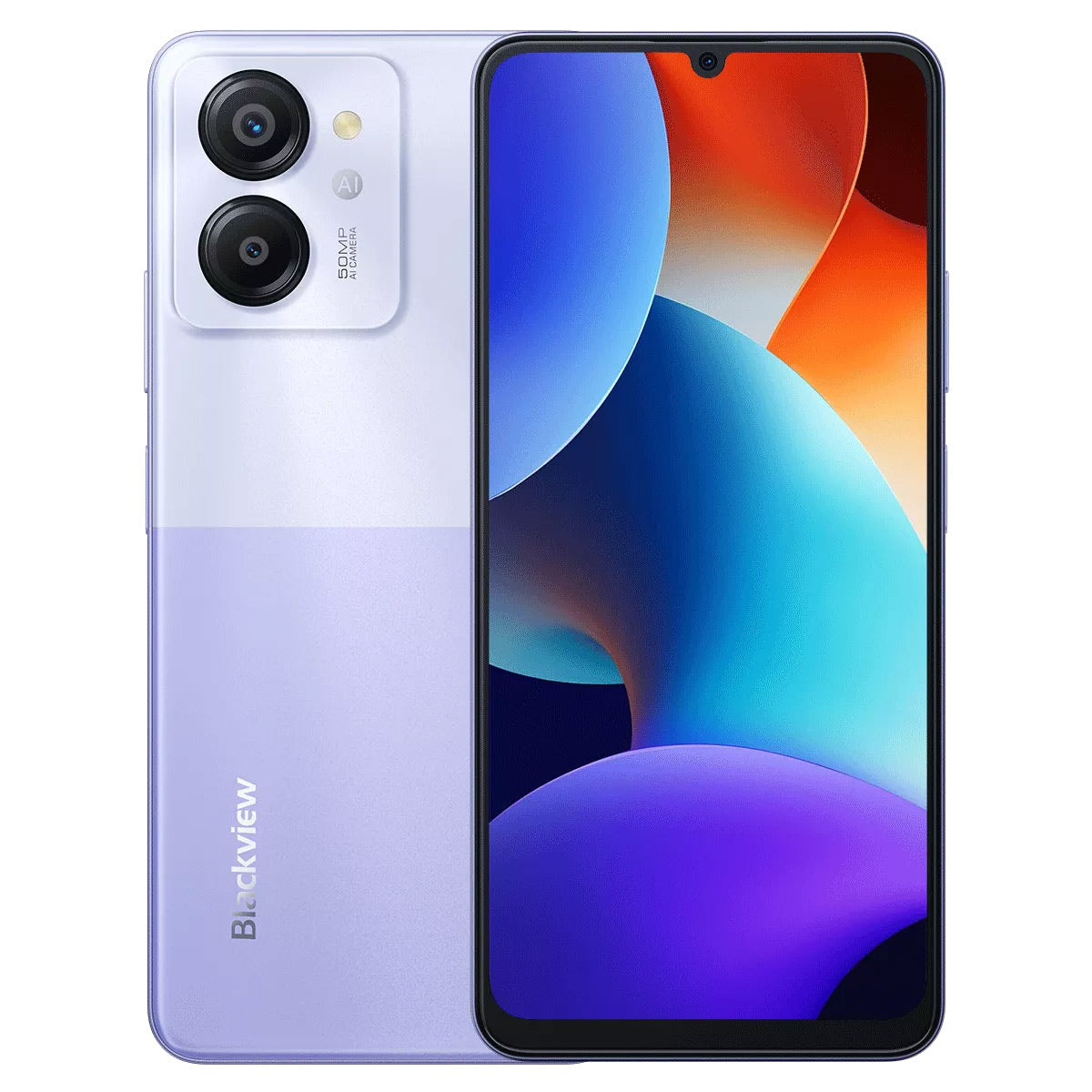 Blackview Color 8 6.75" Unisoc T616 Octa-core 8+128GB/256GB 50MP Camera 4G Smartphone