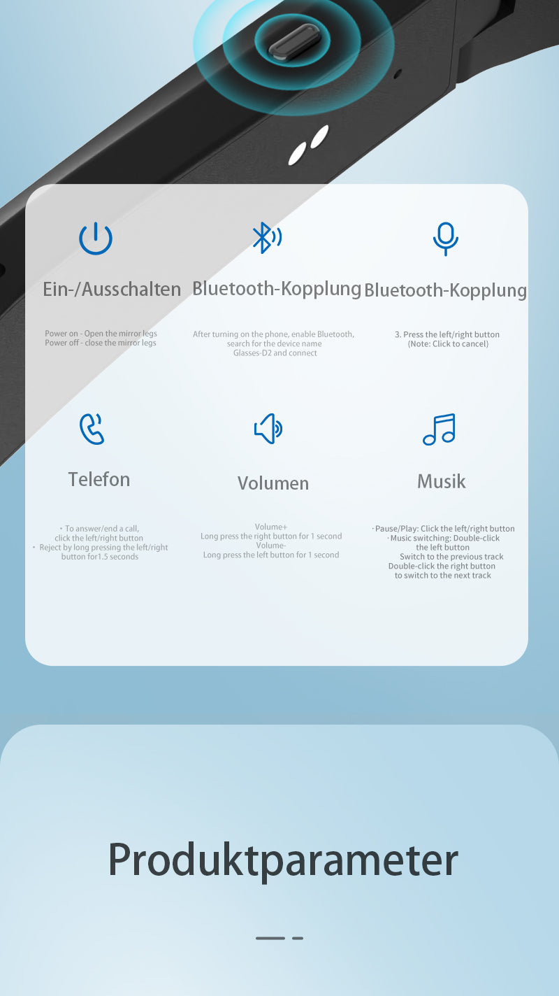 Blackview D2 Outdoor Smart UV-Brille