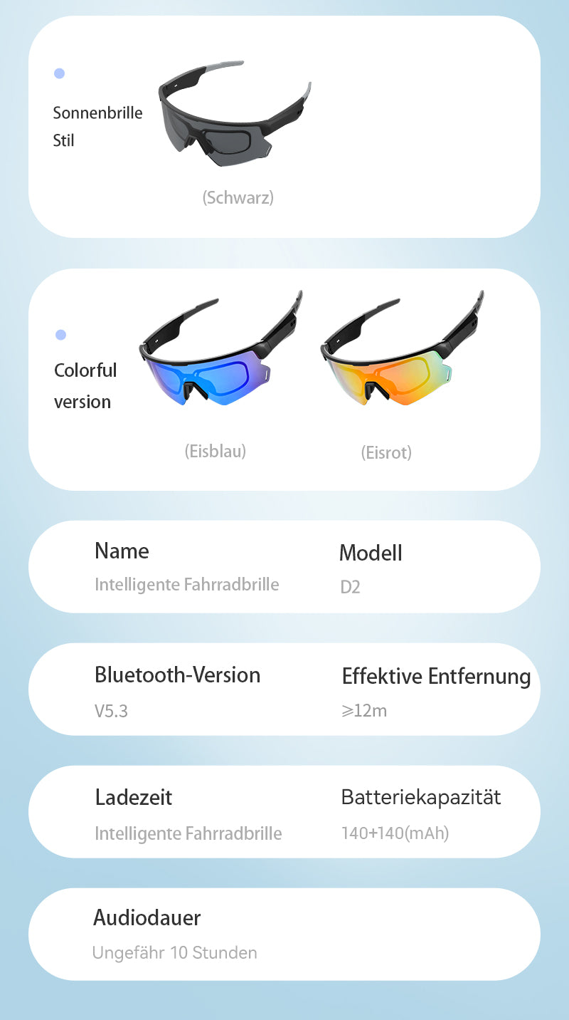 Blackview D2 Outdoor Smart UV-Brille