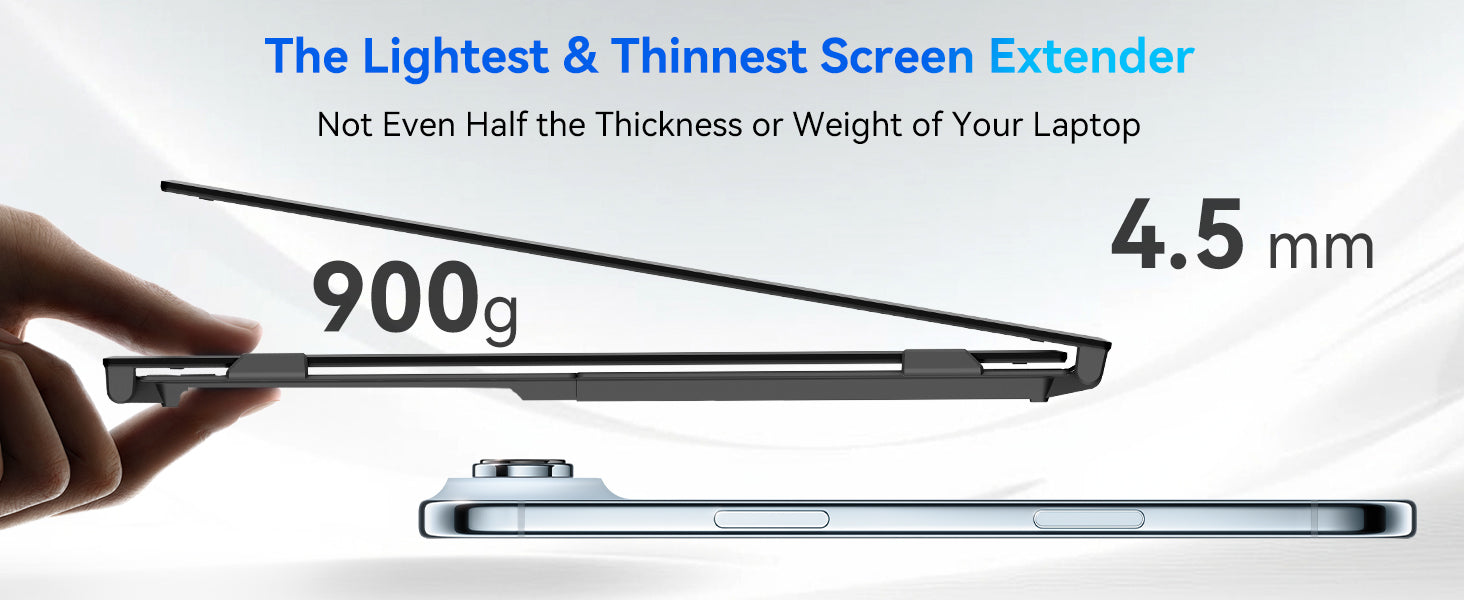 Blackview DCM6 Pro 14 tuuman kaksoisnäyttö kannettava tietokoneen näytön laajennin