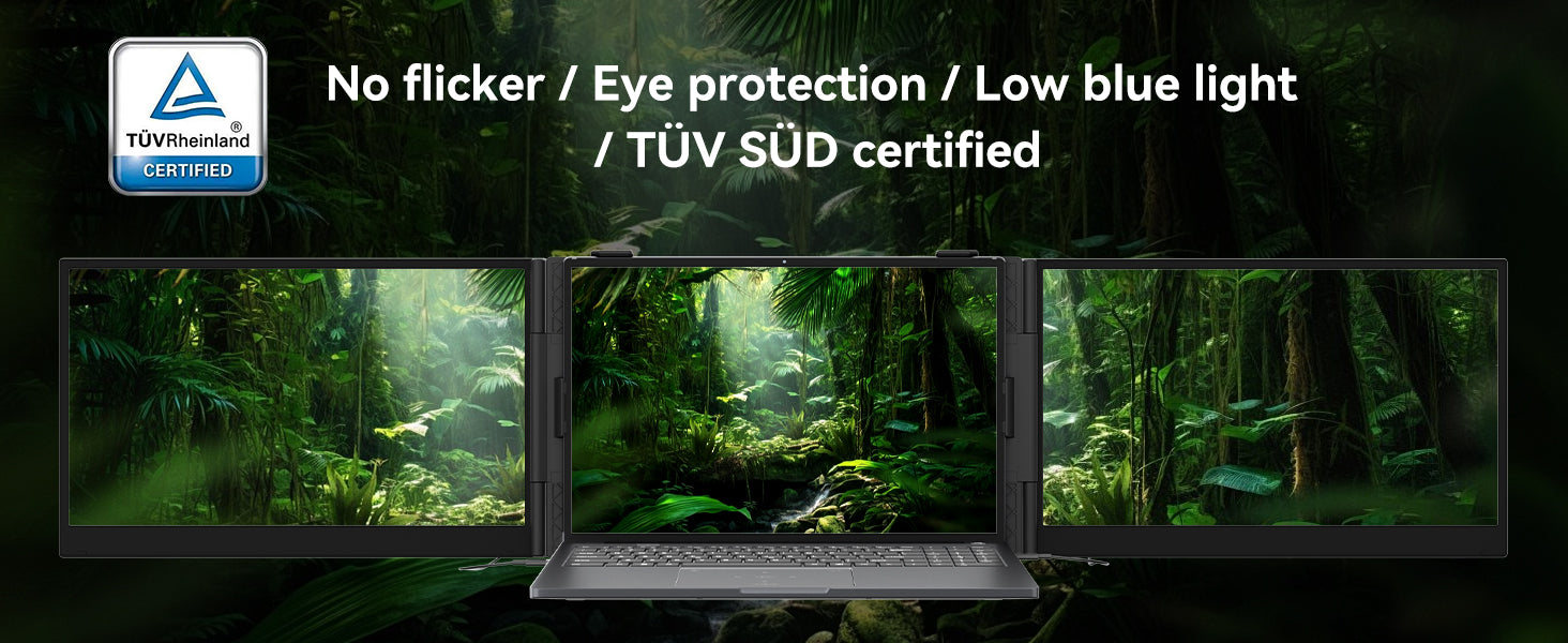 Blackview DCM6 Pro 14 tuuman kaksoisnäyttö kannettava tietokoneen näytön laajennin