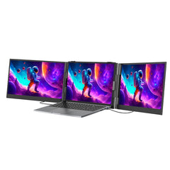 Blackview DCM8 15,3 tuuman kaksinäyttöinen kannettava tietokoneen näytön laajennin kaiuttimella