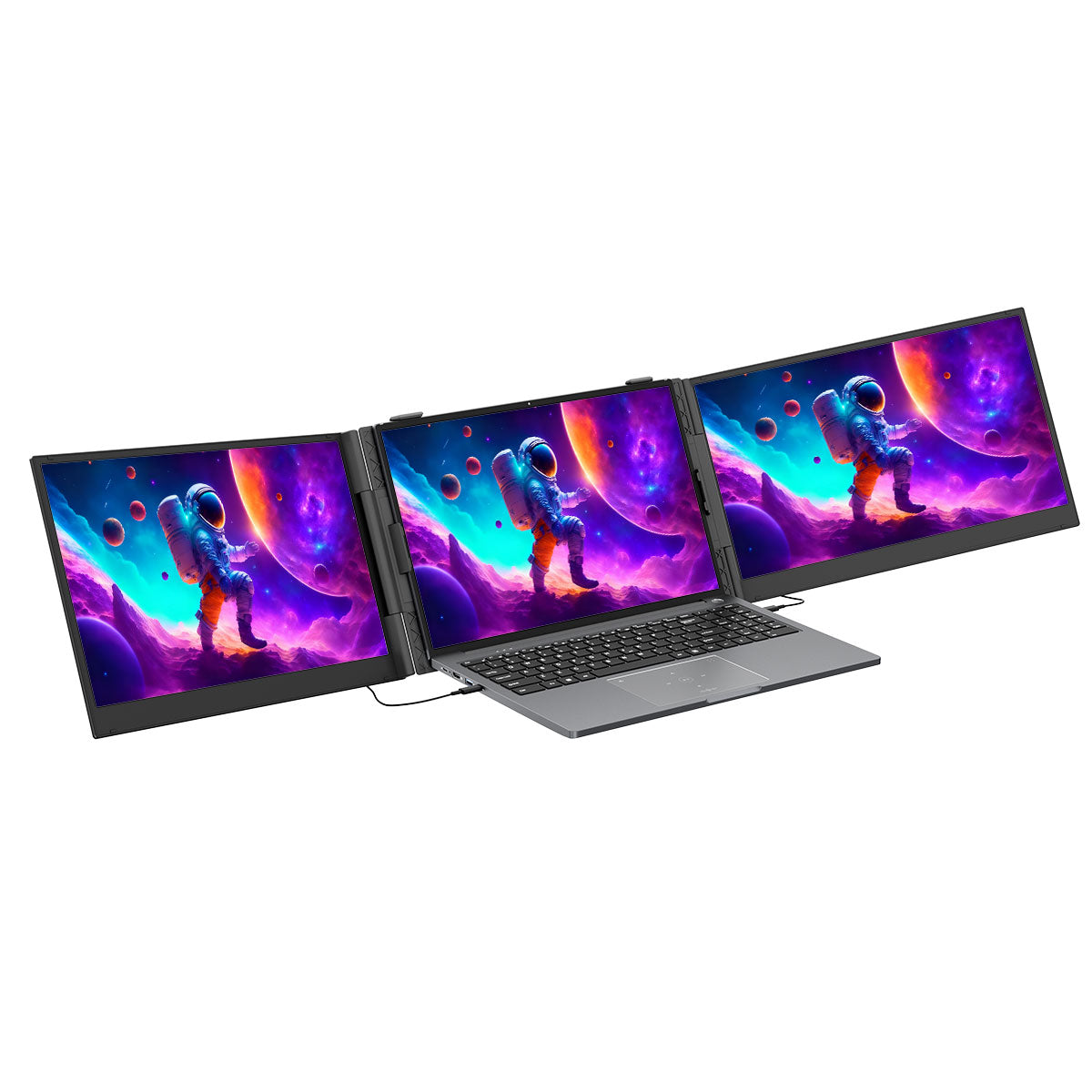 Blackview DCM8 15.3-inch Dual Monitor Portable Laptop Screen Extender with Speaker