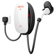 Chargeur mural intelligent Oscal EV7000 7kW pour VE avec accès par carte RFID et contrôle via application