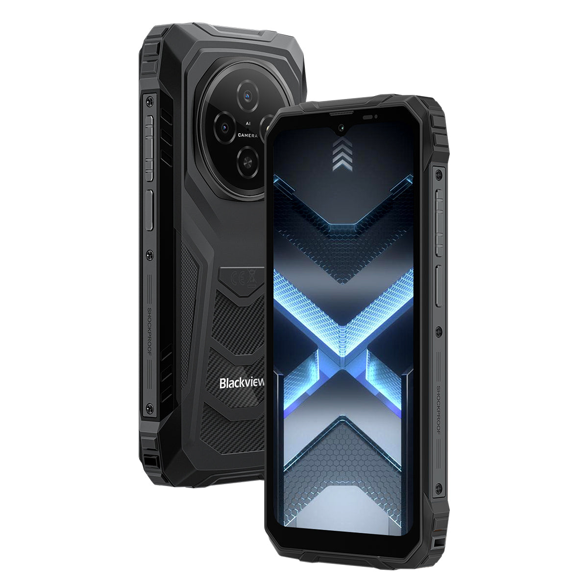 Blackview FORT 1 6,56-Zoll 90Hz Smart AI Display Unisoc Tiger T615 Octa-Core 10000mAh 4G AI Robust Telefon