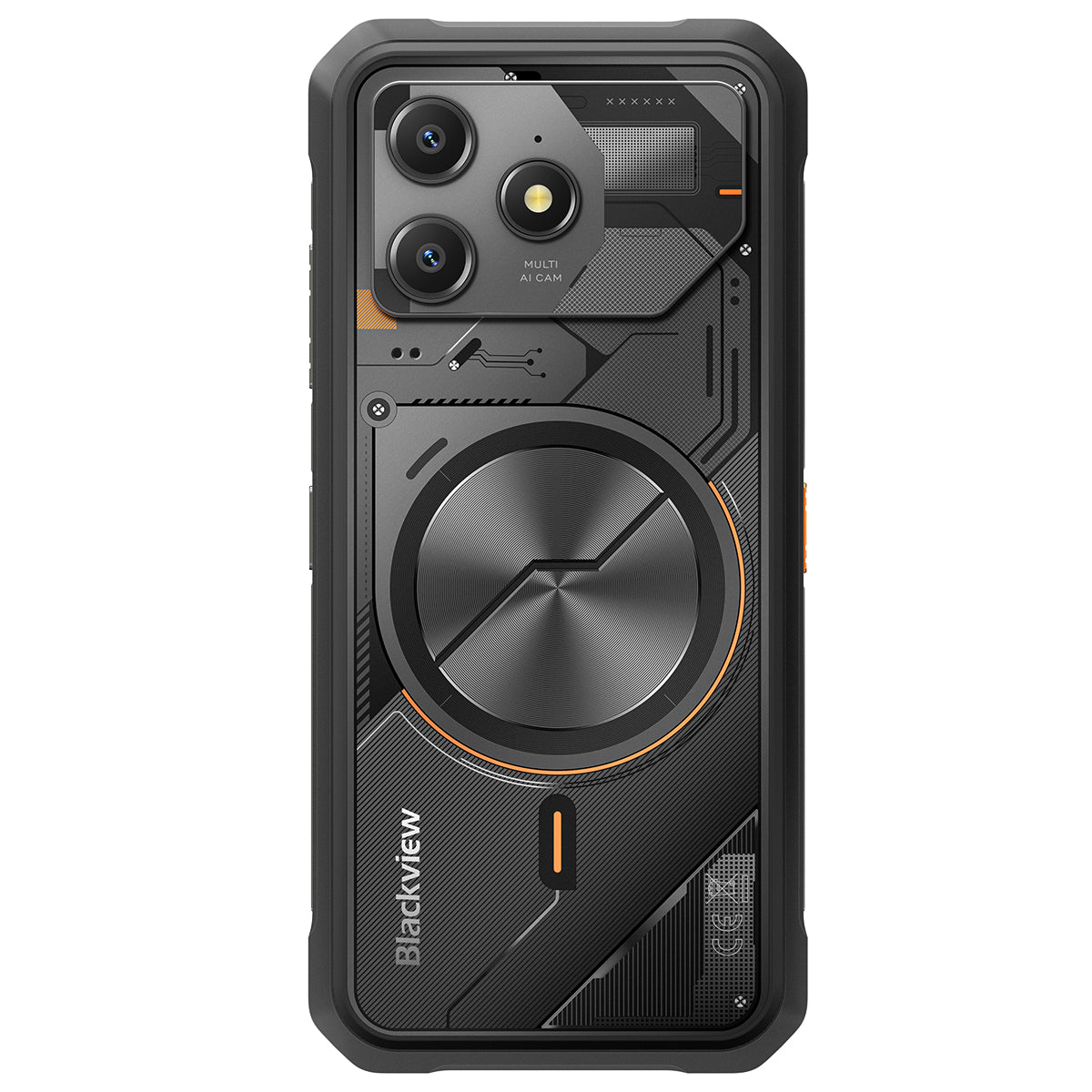 Blackview FORT 100 Téléphone robuste 4G ultra-fin 6,56 pouces MediaTek Helio G81 Octa-core 5000mAh Appareil photo 16MP+13MP