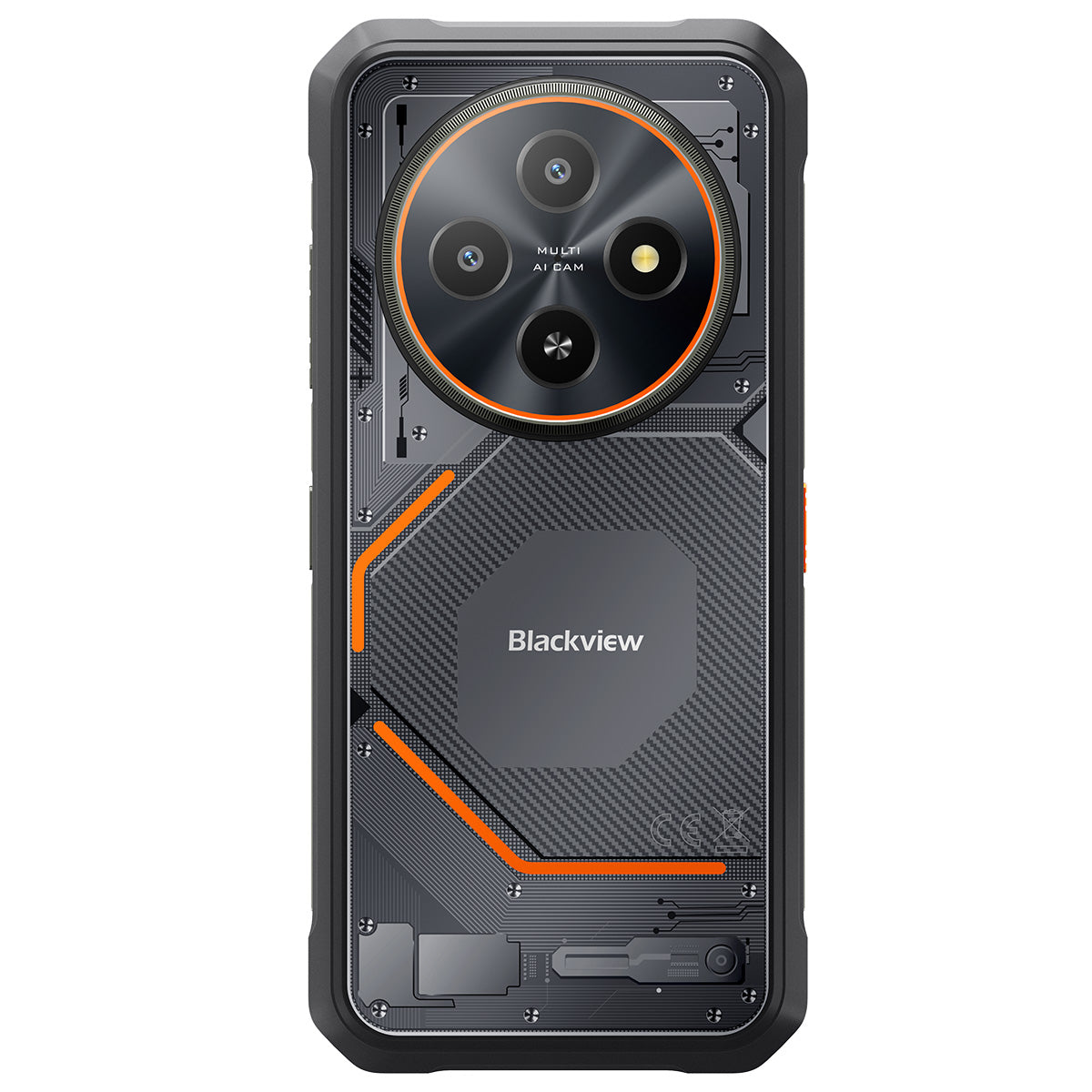 Blackview FORT 2 Ultra-slim 6.56-inch MediaTek Helio G81 Octa-core 5000mAh 16MP+13MP AI Camera NFC 4G Rugged Phone