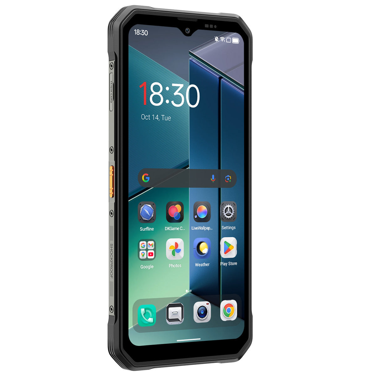 Blackview FORT 2 Ultra-slim 6.56-inch MediaTek Helio G81 Octa-core 5000mAh 16MP+13MP AI Camera NFC 4G Rugged Phone
