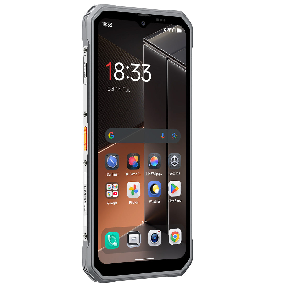 Blackview FORT 2 Ultra-slim 6.56-inch MediaTek Helio G81 Octa-core 5000mAh 16MP+13MP AI Camera NFC 4G Rugged Phone