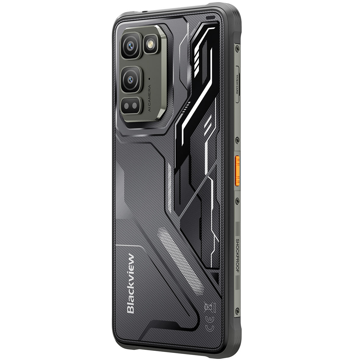 Blackview FORT 5 Ultra-slim Wireless Charging 6.78-inch MediaTek Helio G100 Octa-core 5000mAh 108MP+13MP Night Vision Camera 4G Rugged Phone