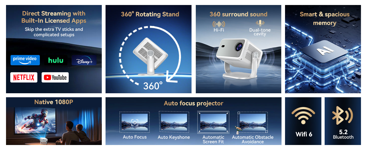Blackview Huidun PT10 Projector