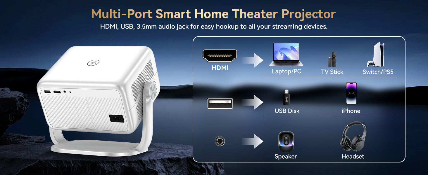 Blackview Huidun PT10 Projector