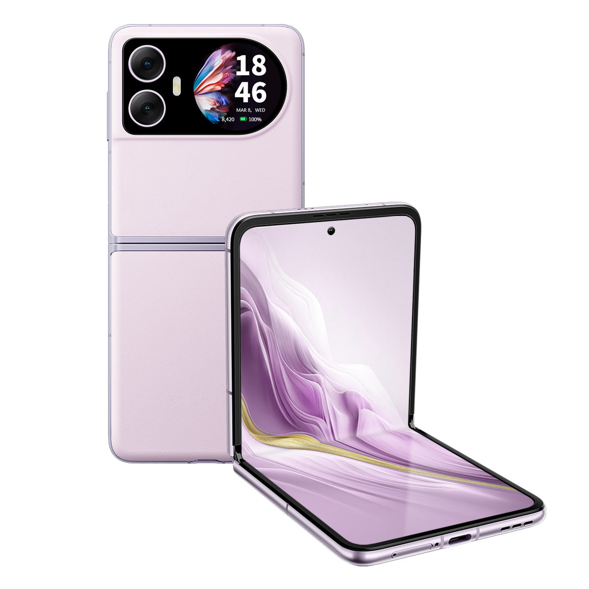 Blackview Hero 10 Flip 6.9-inch AMOLED Foldable Screen MediaTek Helio G99 12GB+256GB 108MP Camera 4G Smartphone
