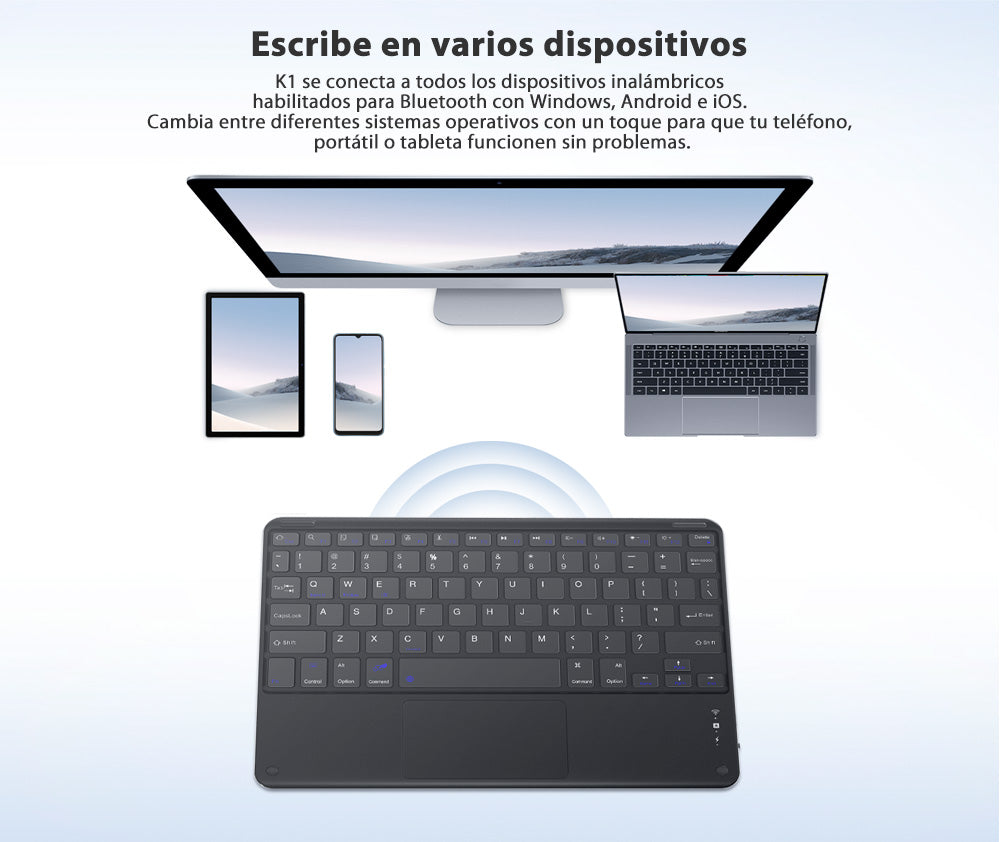 Teclado Bluetooth Blackview K1