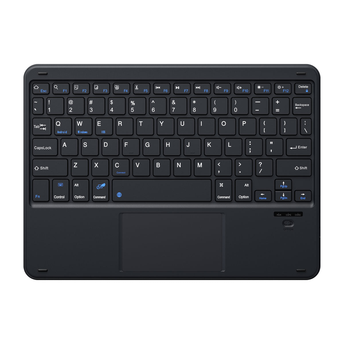 Clavier sans fil universel Blackview K1 Ultra-slim pour appareils Bluetooth avec Windows, Android et iOS