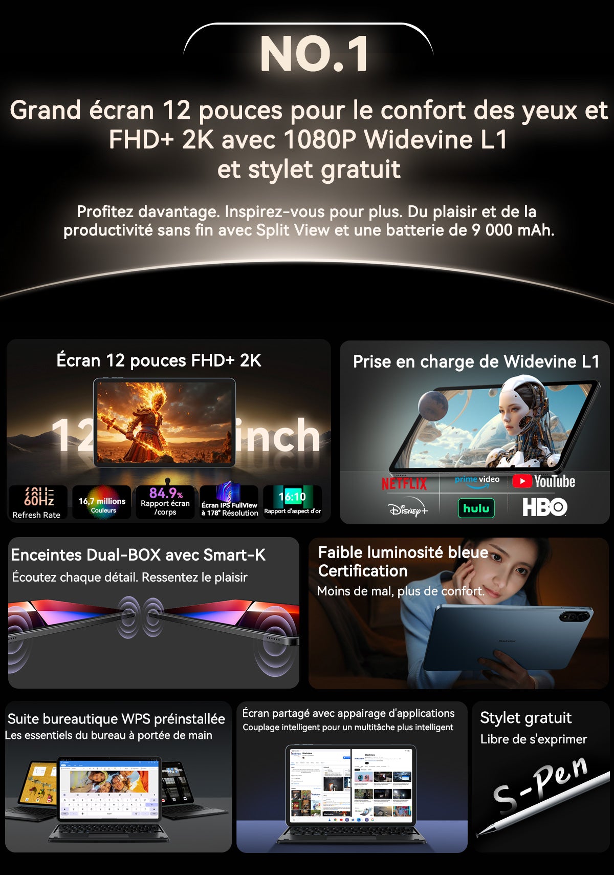 Tablette PC Blackview Mega 2