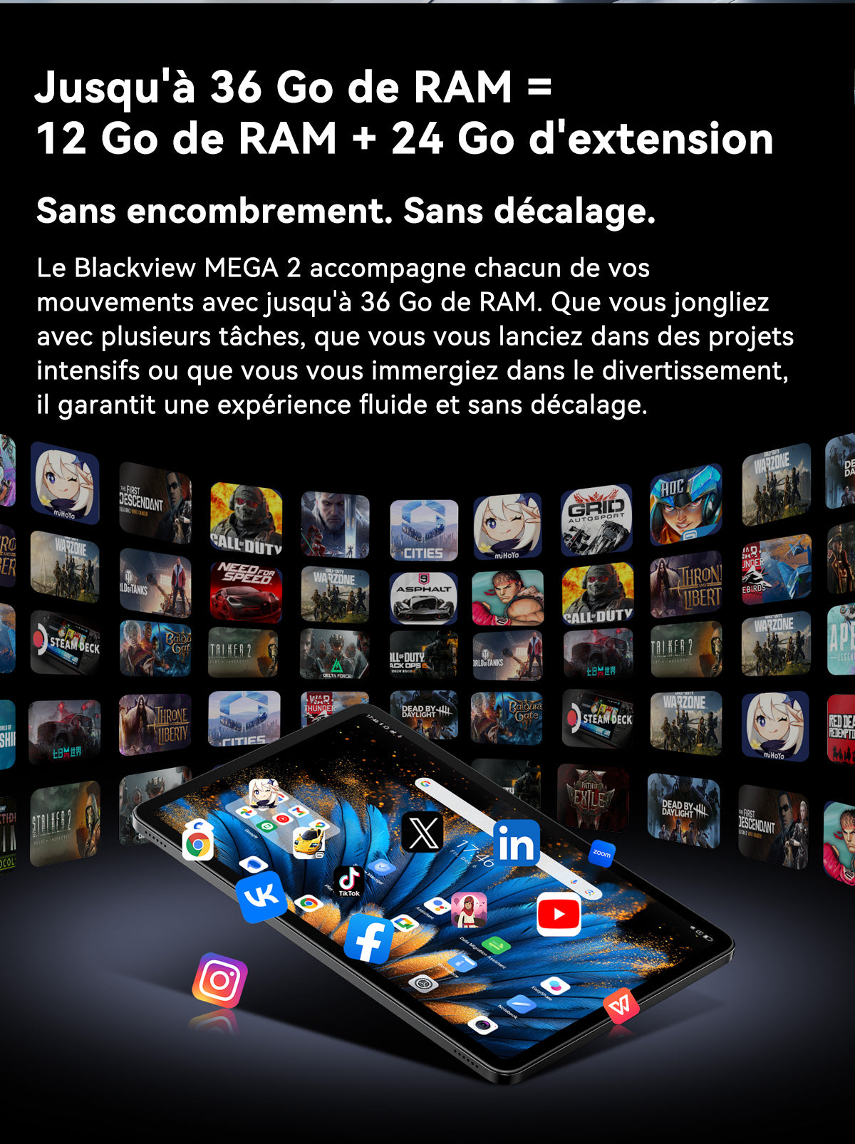 Tablette PC Blackview Mega 2