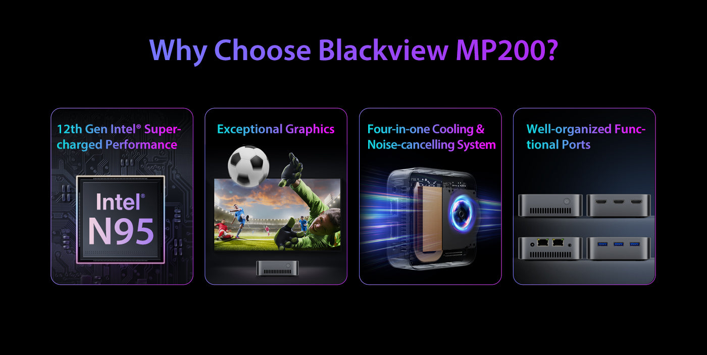 Blackview MP80 超小型ミニ PC - Blackview Global – Blackview