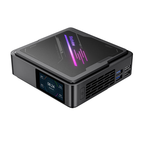 Blackview MP90 Intel® Alder Lake N97 CPU DDR4 SSD Support de double affichage Windows 11 Pro Mini PC