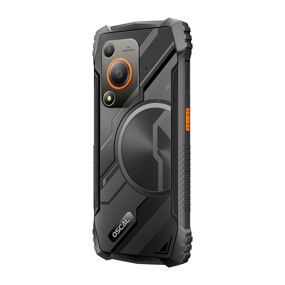 Oscal MARINE 1 Pantalla de 6.56" 90Hz 4+128GB Unisoc Tiger T615 5100mAh Gemini AI 2.0 Celular Resistente 4G