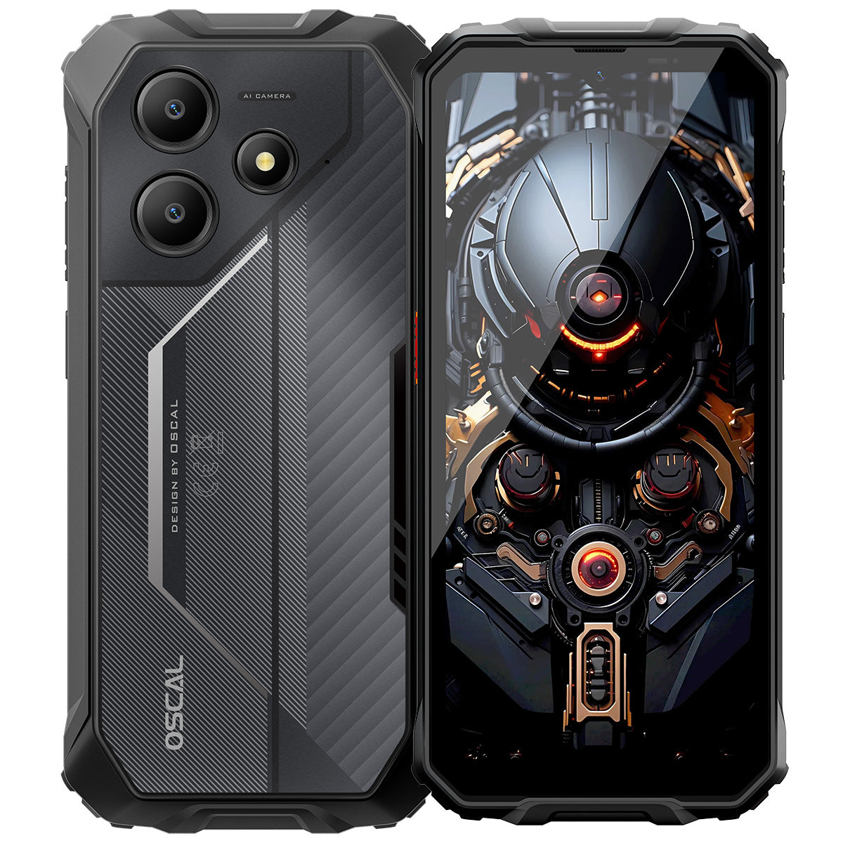 Oscal MARINE 2 6.56" Unisoc Tiger T615 11000mAh Gemini AI 2.0 4G Rugged Phone