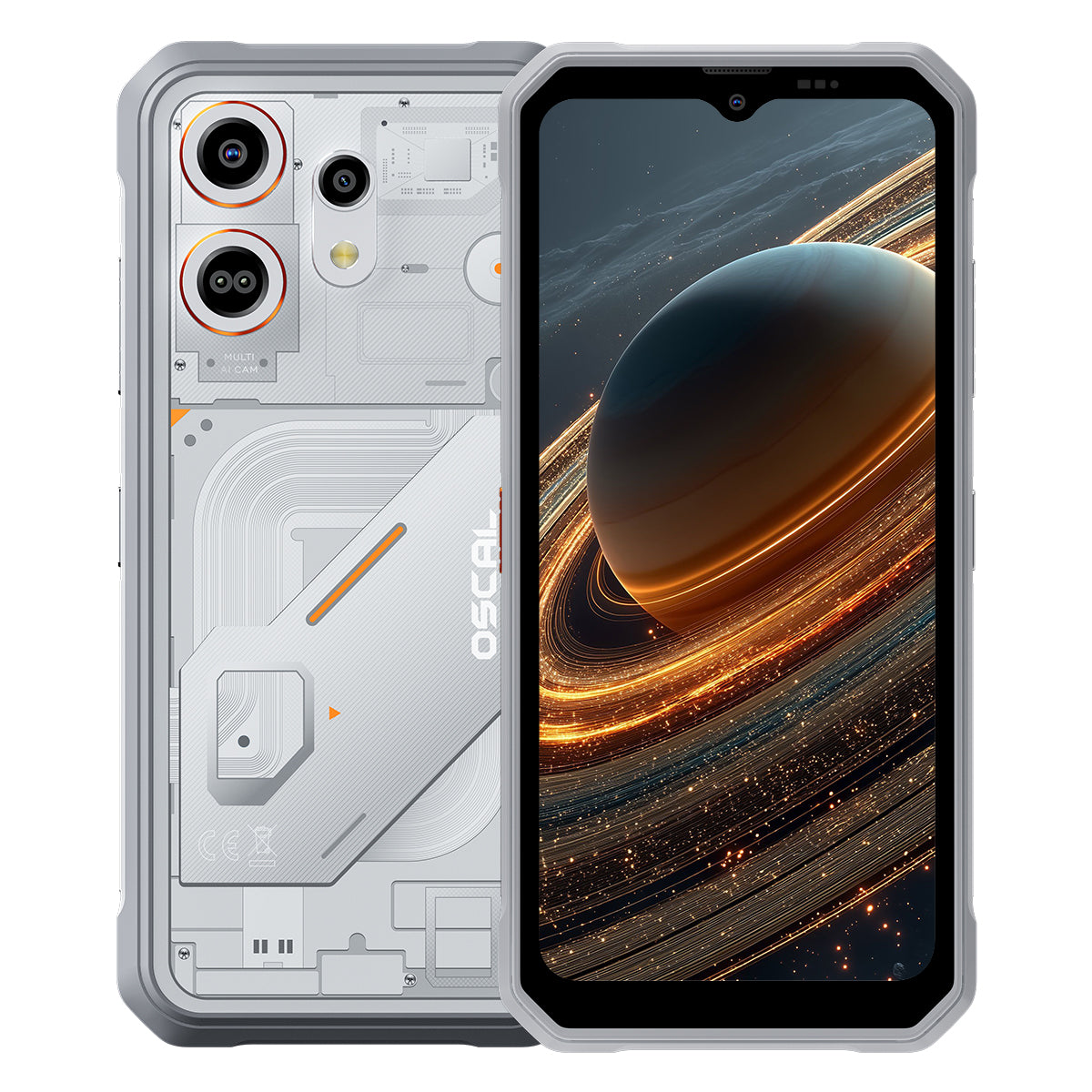 Oscal MARINE 3 Pantalla de 6.56" 90Hz MediaTek Helio G81 Octa-core Cámara de Visión Nocturna Infrarroja de 13MP Teléfono Resistente 4G 5000mAh