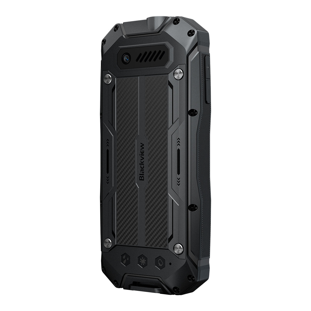 Blackview N1000 Téléphone Portable Mini Ruggedisé 4G KaiOS avec Clavier Détachable et Lampe Torche de 2,4 Pouces