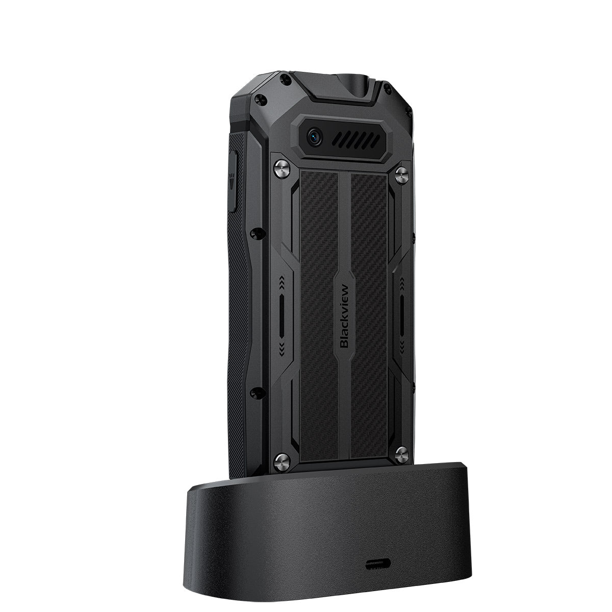 Blackview N1000 Téléphone Portable Mini Ruggedisé 4G KaiOS avec Clavier Détachable et Lampe Torche de 2,4 Pouces