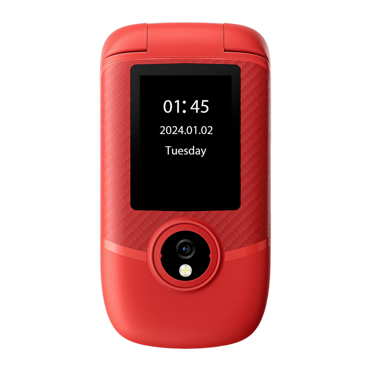Blackview N2000 Flip 2.8"+1.77" Display Unisoc T107 1500mAh Dual SIM 4G Cell Phone