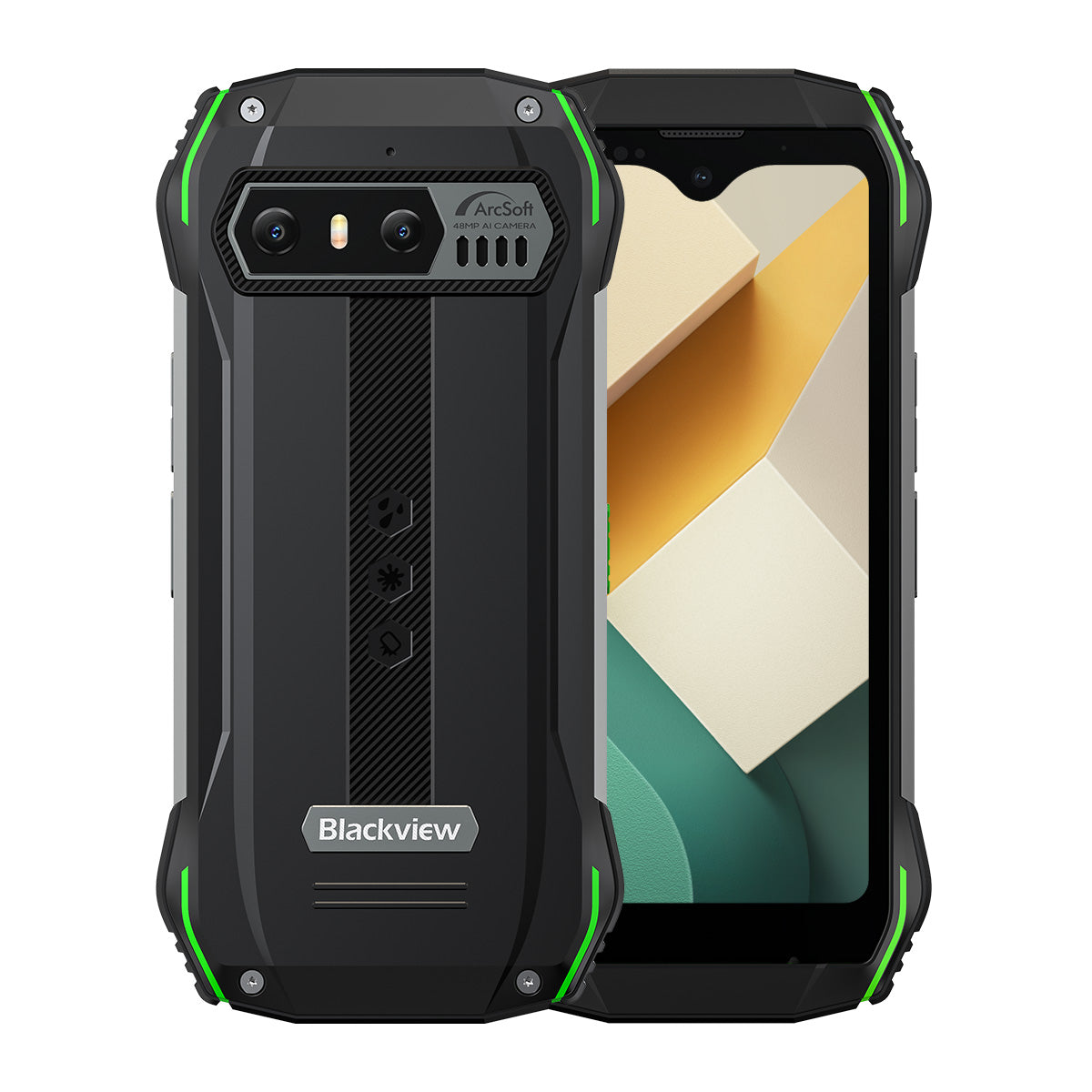 Blackview N6000 Telefone Pequeno Ruggedizado 4G de 4,3 Polegadas MediaTek Helio G99 8GB+256GB Câmera de 48MP