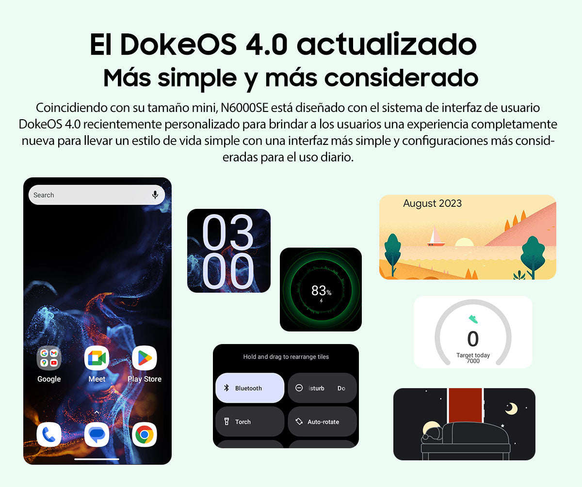 Blackview N6000SE Teléfono Mini Resistente de 4.3 Pulgadas