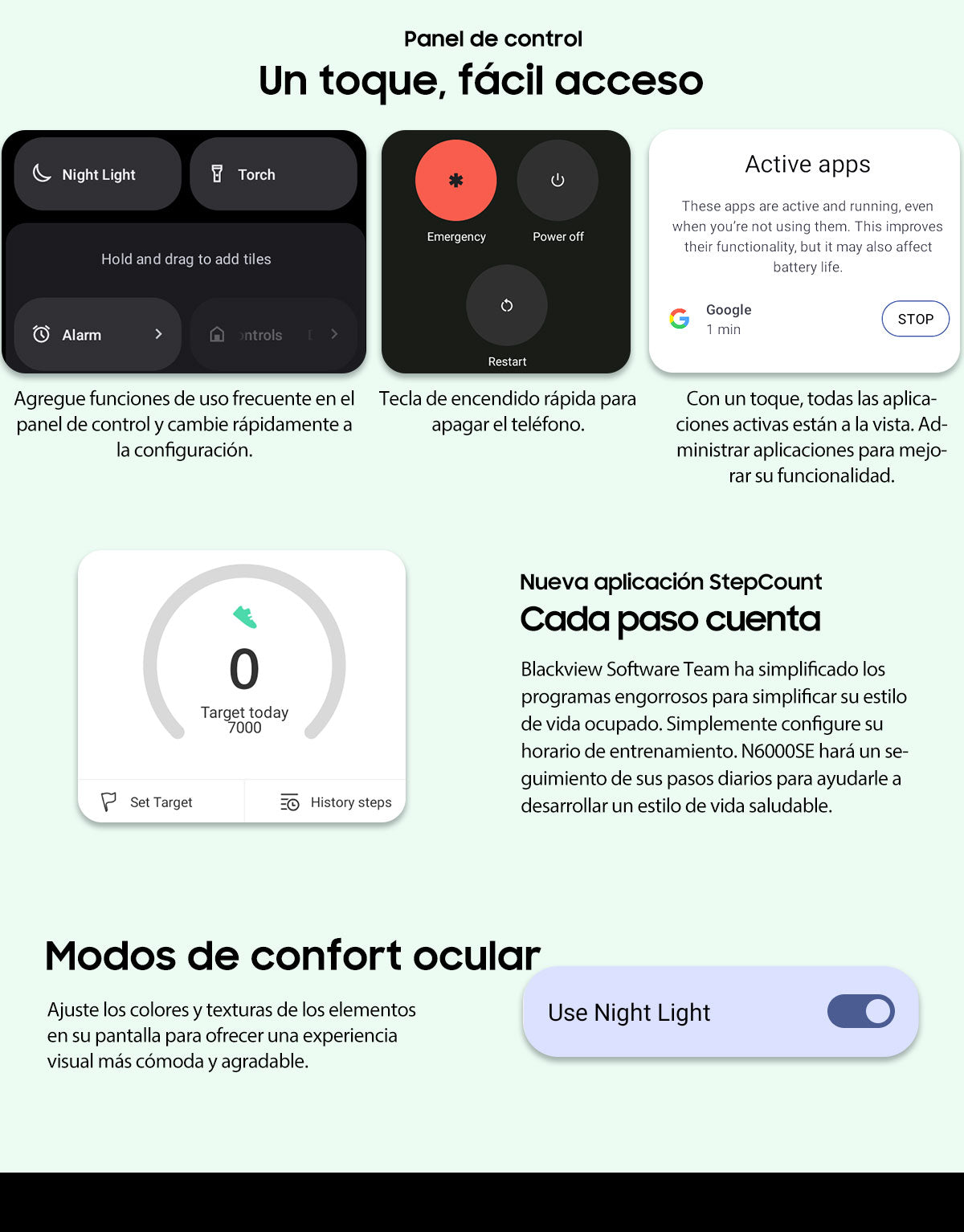 Blackview N6000SE Teléfono Mini Resistente de 4.3 Pulgadas