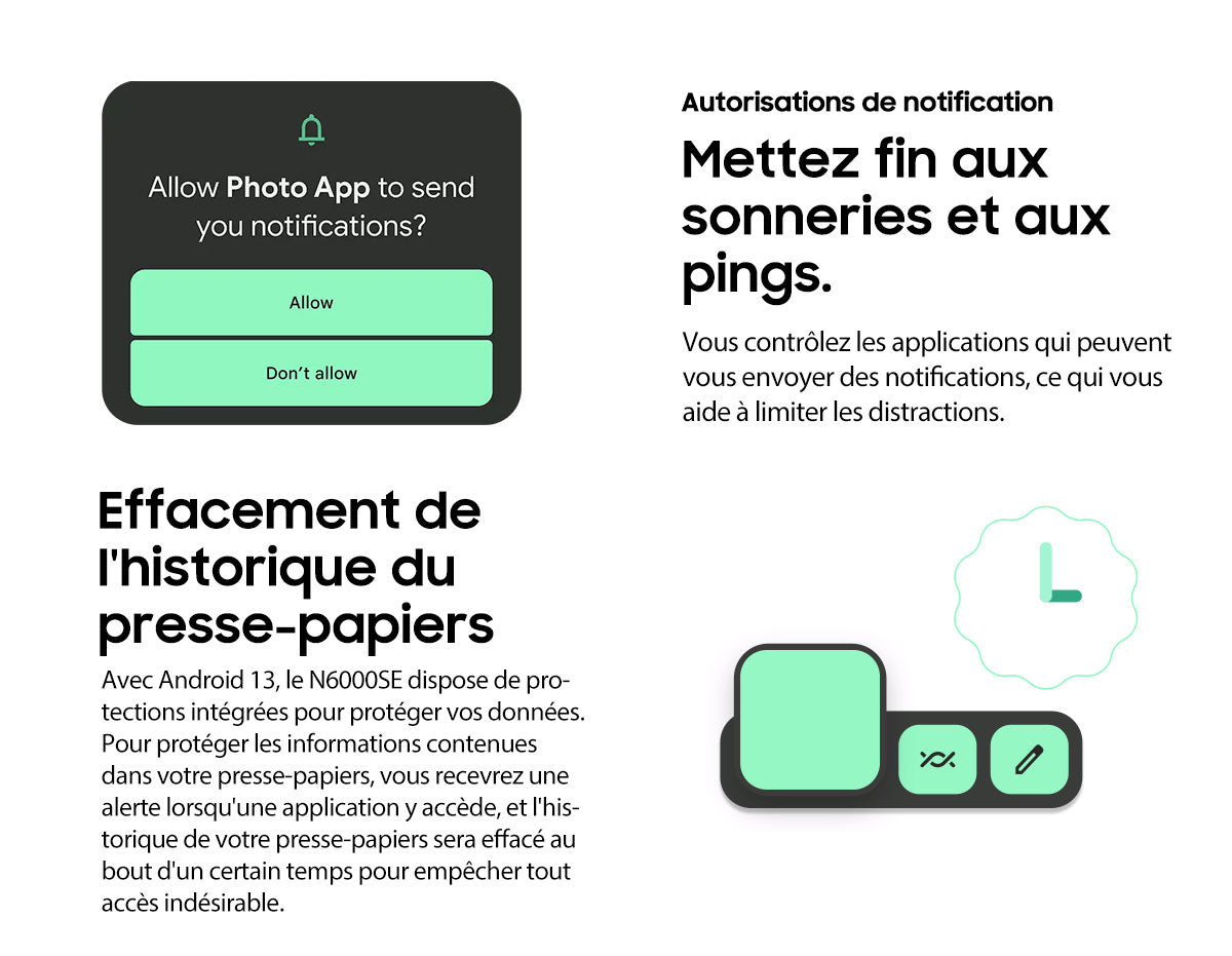 Blackview N6000SE Téléphone Mini Robuste de 4,3 Pouces