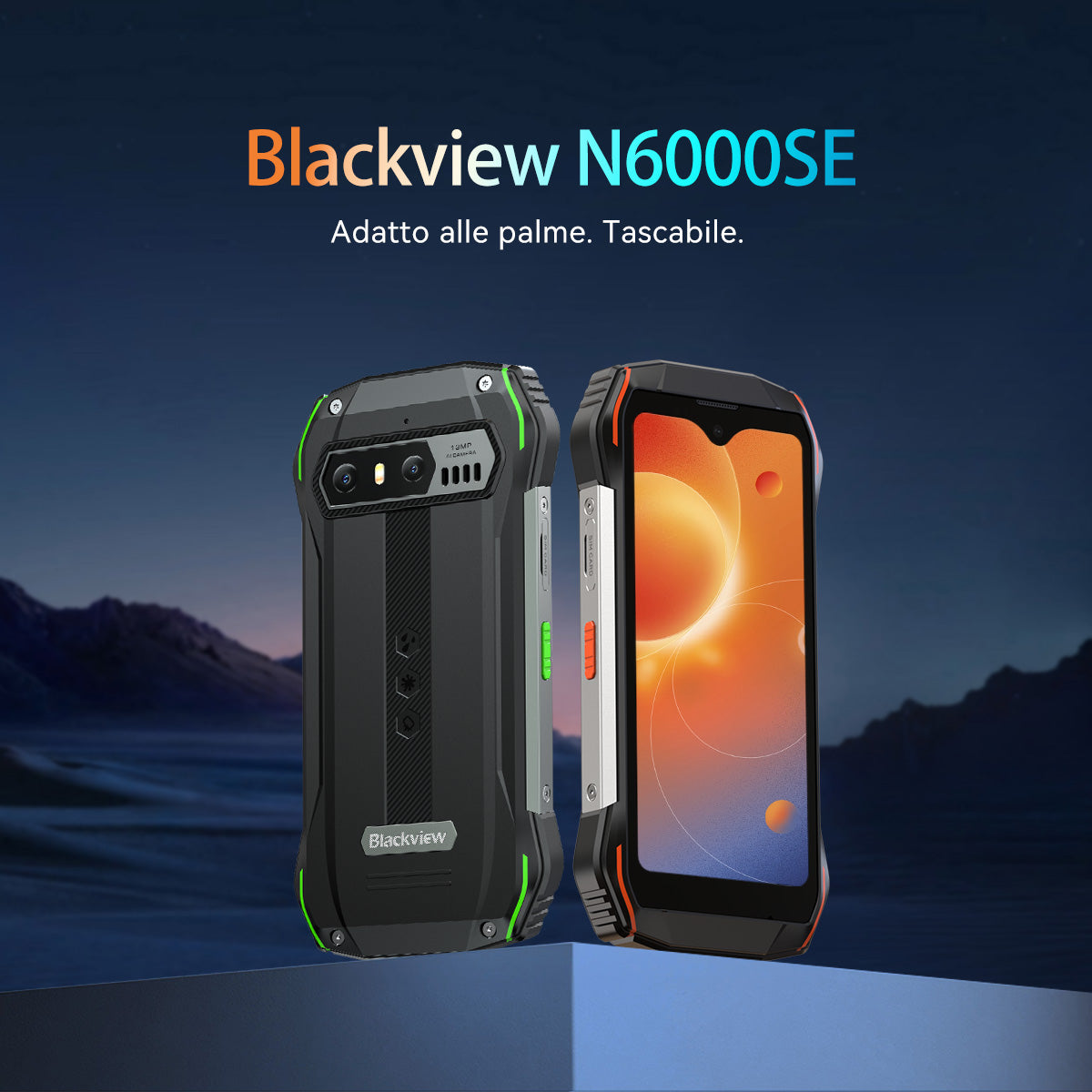 Blackview N6000SE Telefono Mini Rugged da 4,3 Pollici