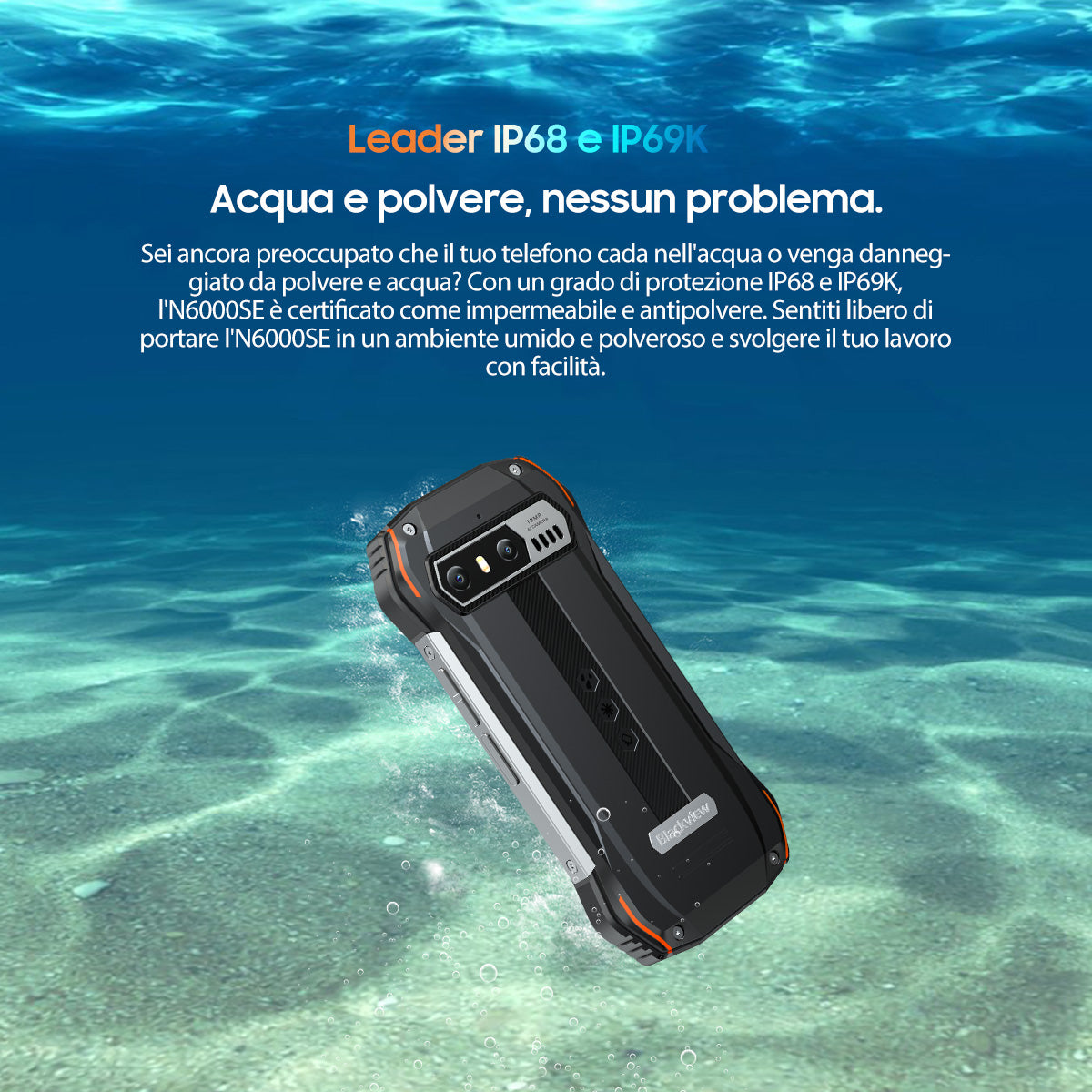 Blackview N6000SE Telefono Mini Rugged da 4,3 Pollici