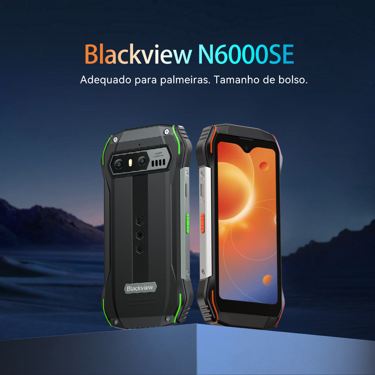 Blackview N6000SE Telefone Mini Rugged de 4,3 Polegadas