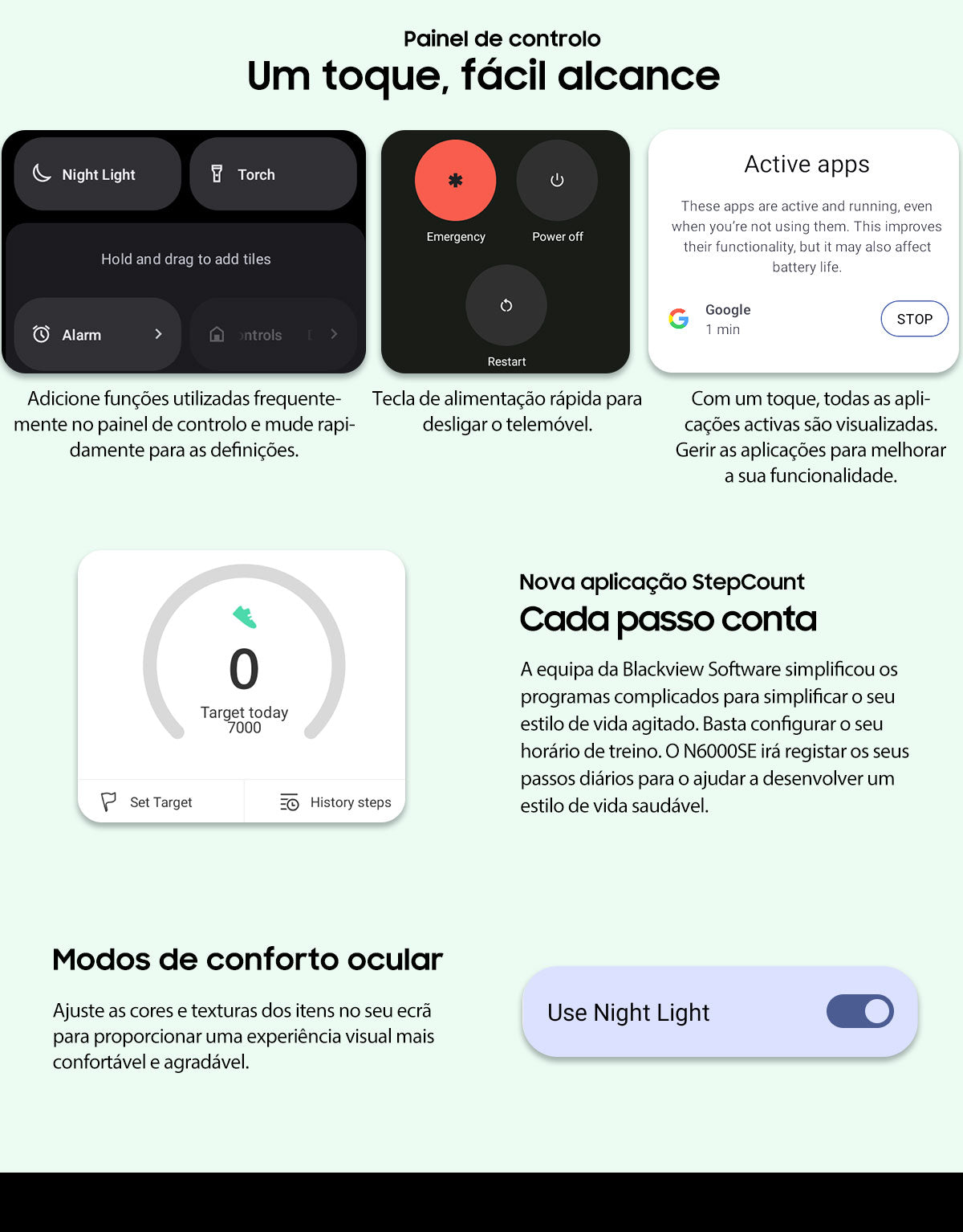 Blackview N6000SE Telefone Mini Rugged de 4,3 Polegadas