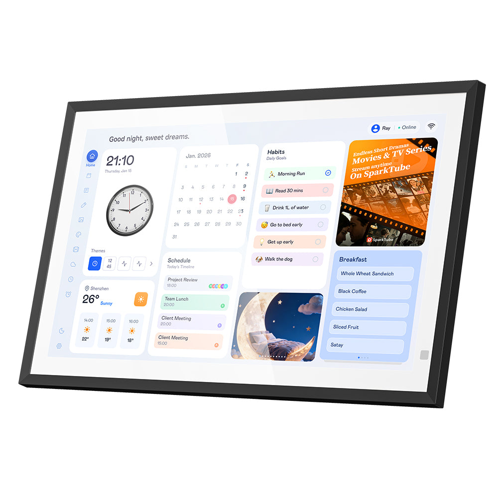 Blackview NEST 15 15.6-inch FHD+ IPS Touchscreen Digital Calendar With Wi-Fi 6 & Photo Frame Mode Support