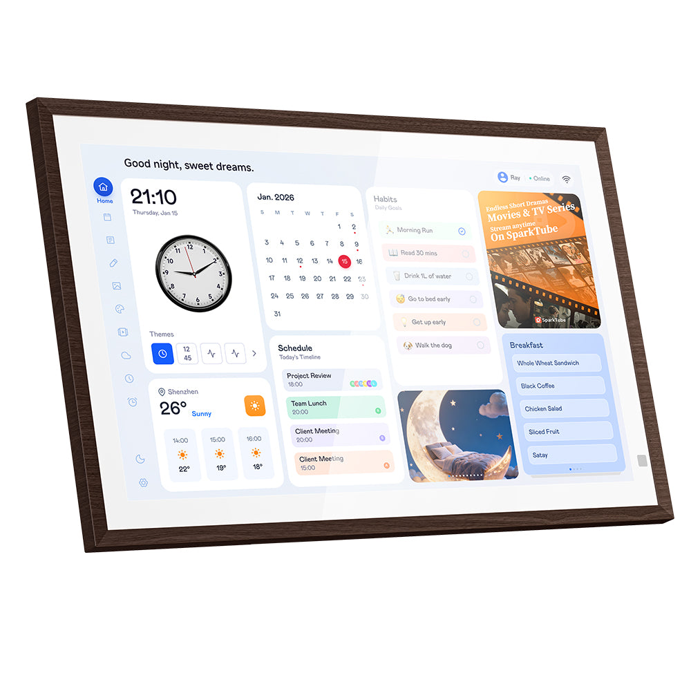 Blackview NEST 15 15.6-inch FHD+ IPS Touchscreen Digital Calendar With Wi-Fi 6 & Photo Frame Mode Support
