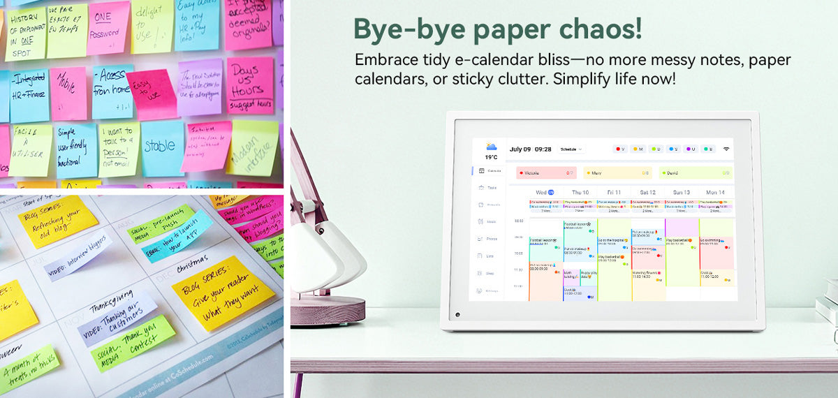 TABWEE P10 10,1-дюймовый цифровой календарь