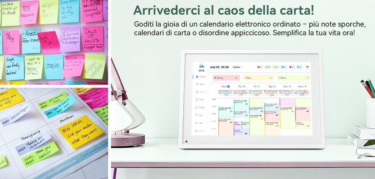 Calendario digitale TABWEE P10 da 10,1 pollici