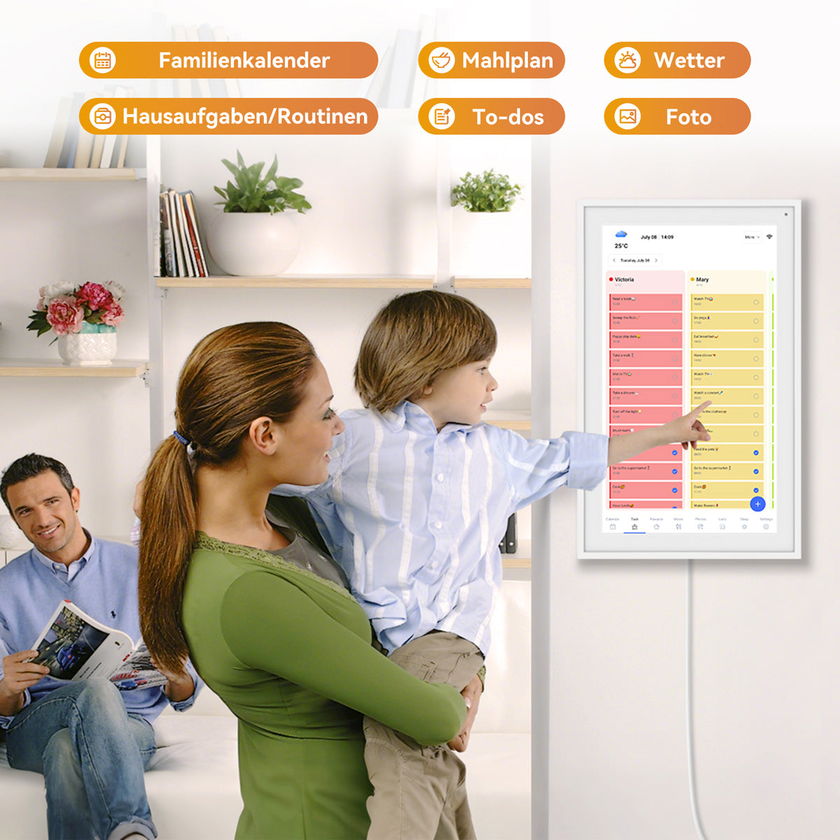 TABWEE P15 15,6-Zoll-Digitalkalender