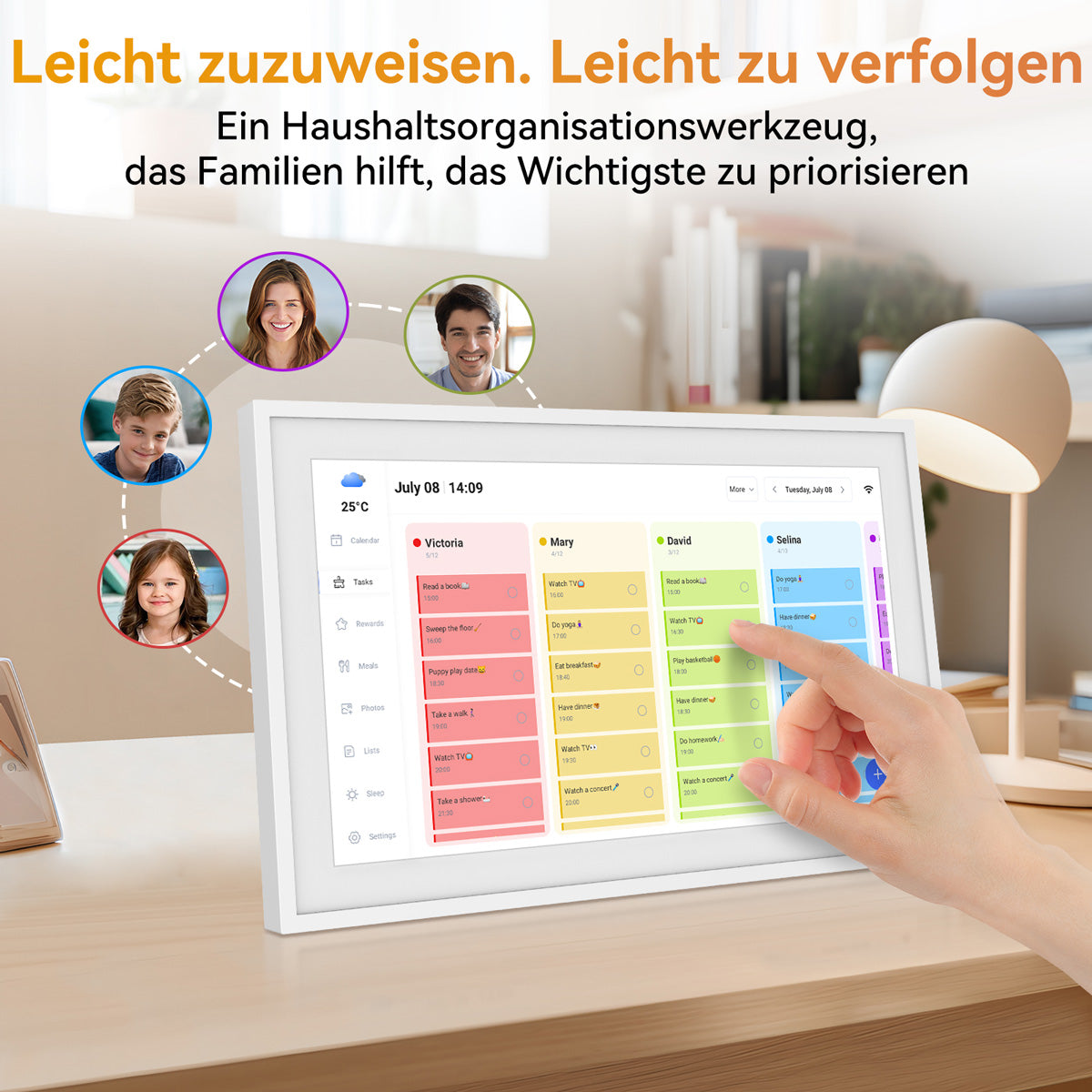 TABWEE P15 15,6-Zoll-Digitalkalender