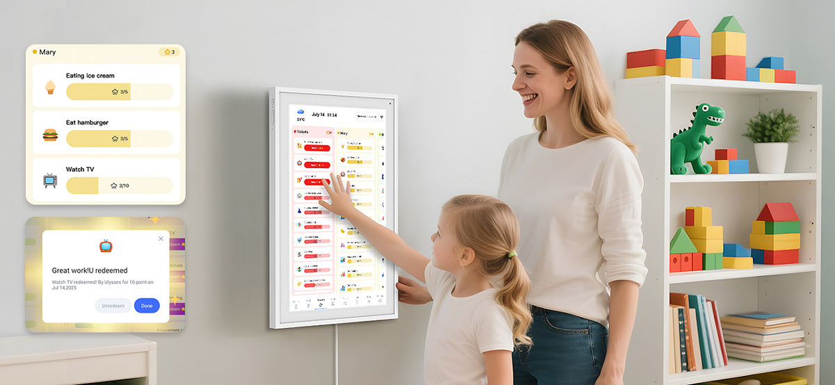 Calendrier numérique TABWEE P15 15,6 pouces