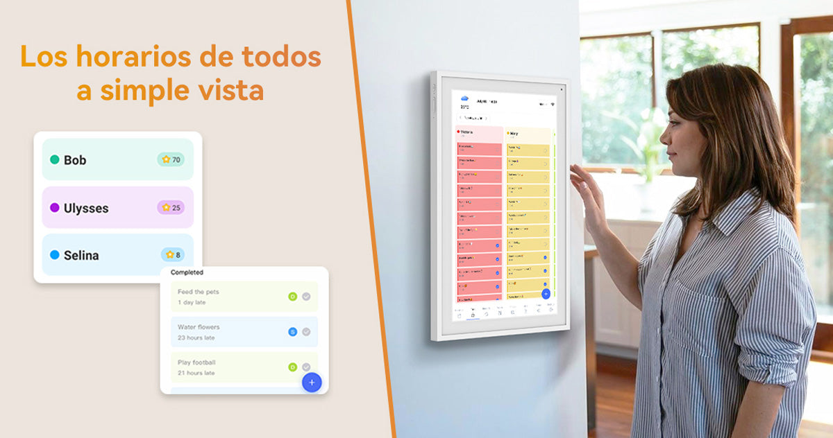 Calendario digital TABWEE P15 de 15,6 pulgadas