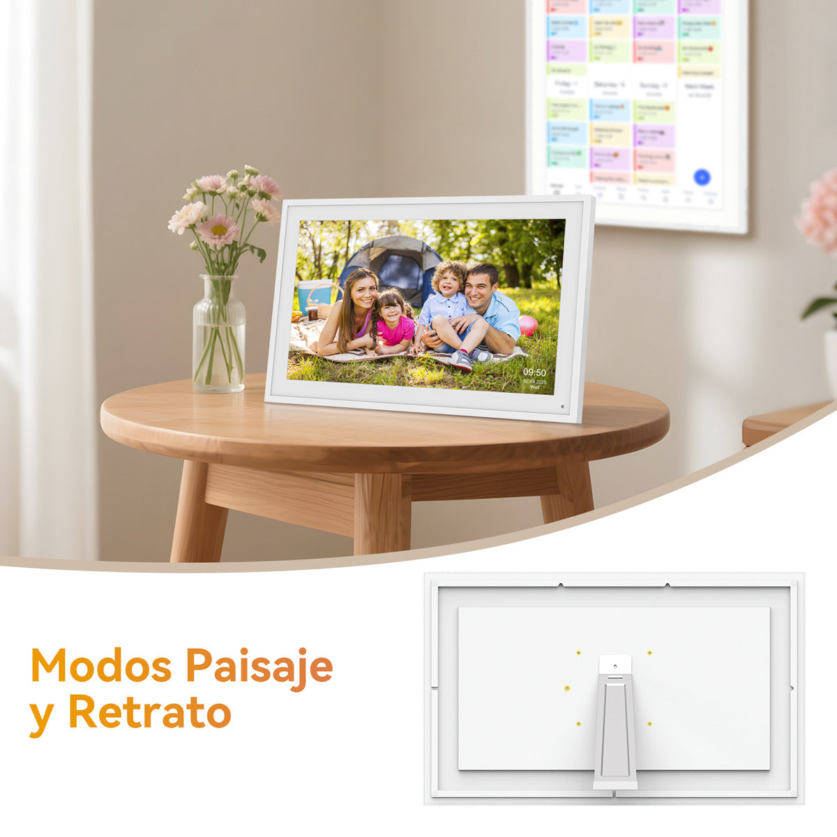 Calendario digital TABWEE P15 de 15,6 pulgadas