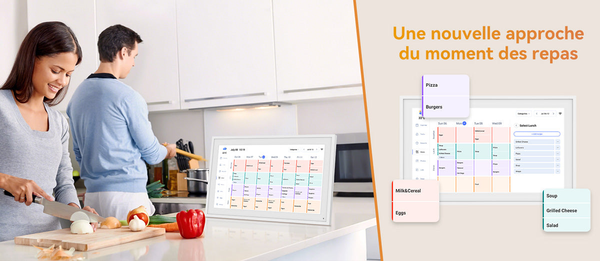 Calendrier numérique TABWEE P15 15,6 pouces